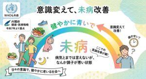 未病改善のイメージ図
